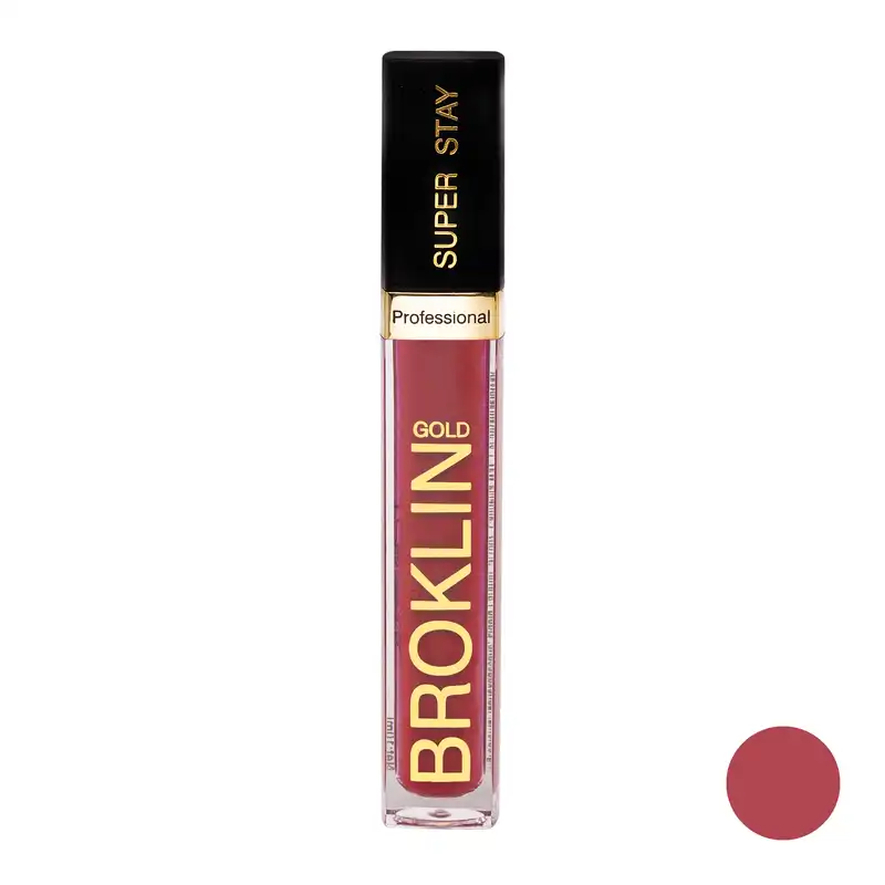 رژ لب مایع بروکلین گلد شماره 15
