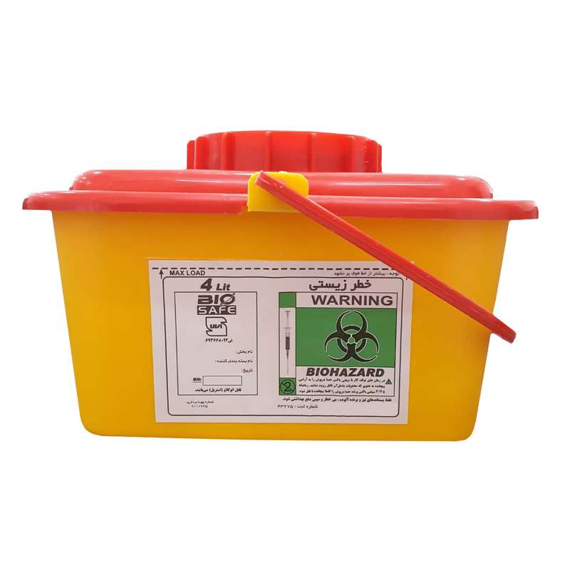  سیفتی باکس بیوسیف مدل M-200 ظرفیت 4000 میلی لیتر