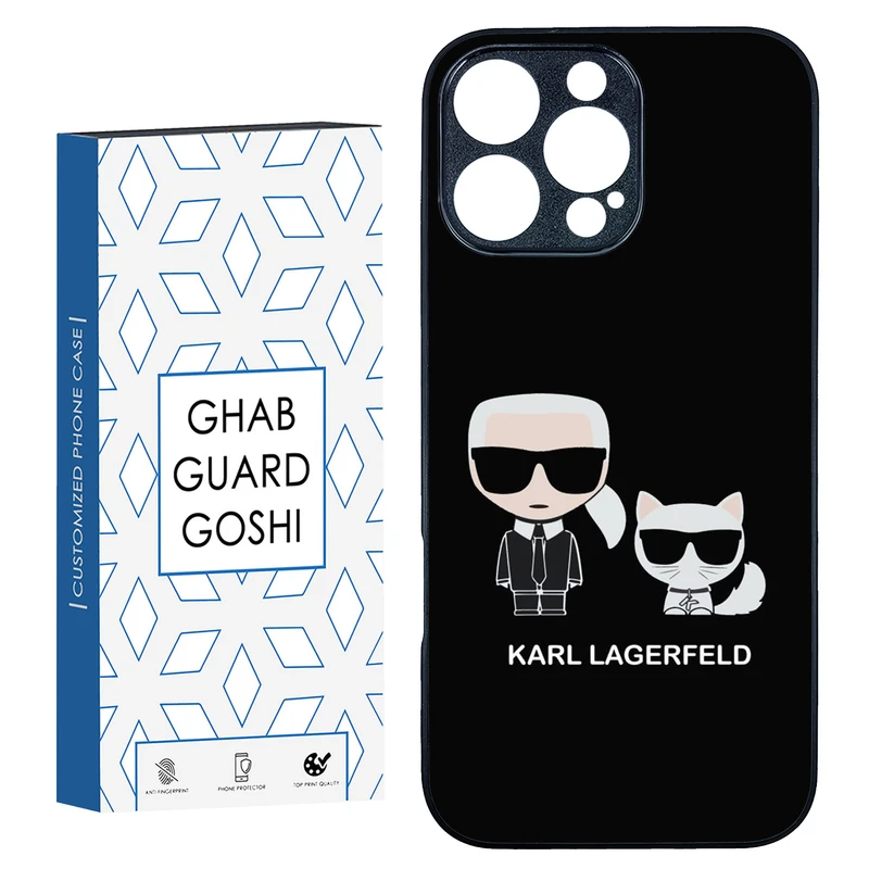 کاور قاب گارد گوشی طرح karl کد TPU-042 مناسب برای گوشی موبایل اپل Iphone 16 Pro Max