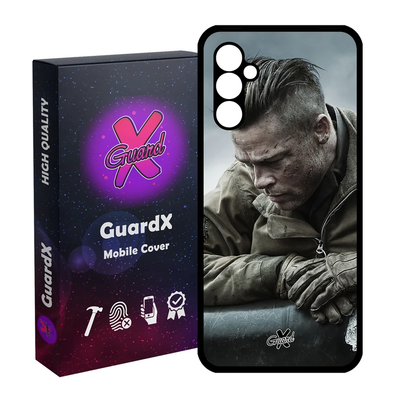 کاور گارد ایکس طرح Brad Pitt مدل Glass10134 مناسب برای گوشی موبایل سامسونگ Galaxy A24/A24 4G/M34 5G