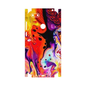 MAHOOT Abstract Oil Art-FullSkin Cover Sticker for Motorola Moto E6 Play