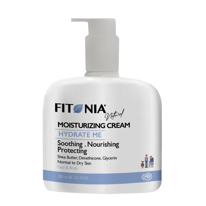 کرم مرطوب کننده صورت و بدن فیتونیا مدل هیدرات می مناسب برای پوست خشک و حساس حجم 300 میلی لیتر