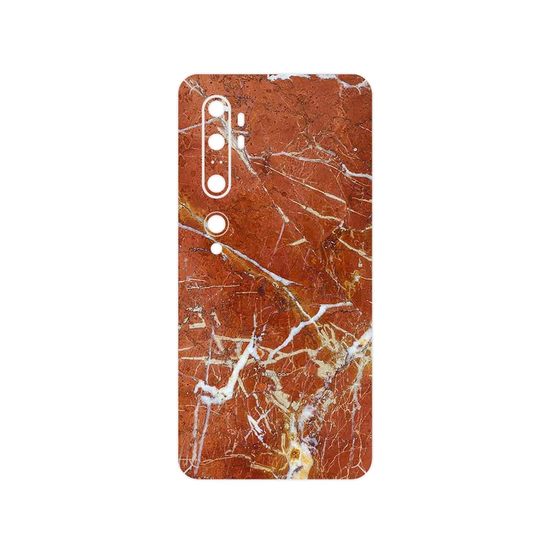 برچسب پوششی ماهوت مدل Red Marble مناسب برای گوشی موبایل شیائومی Mi Note 10 Pro