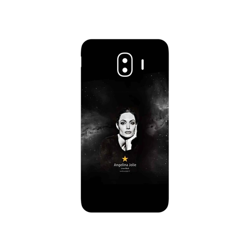 برچسب پوششی ماهوت مدل Angelina Jolie مناسب برای گوشی موبایل سامسونگ Galaxy J4