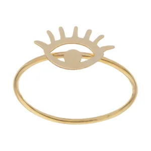 انگشتر طلا 18 عیار زنانه میو گلد مدل GD1089-50