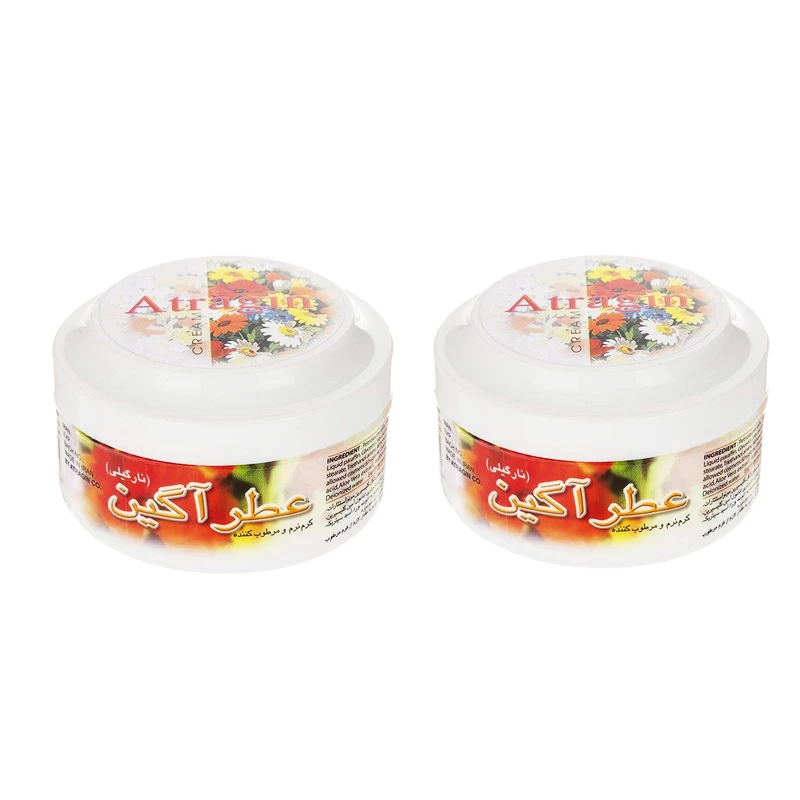 کرم مرطوب کننده عطرآگین مدل نارگیل حجم 200 میلی لیتر مجموعه 2 عددی