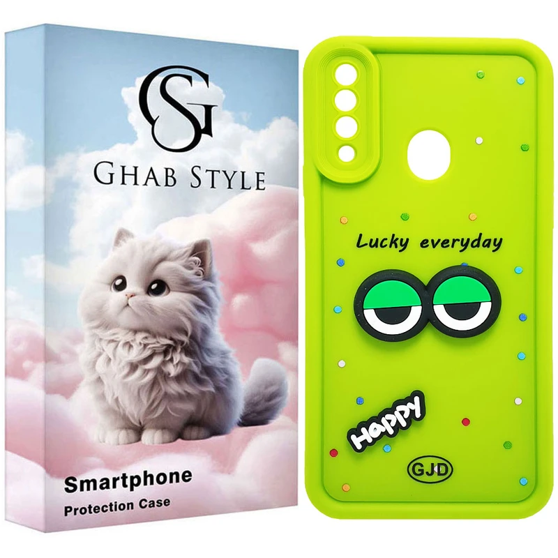 کاور قاب استایل مدل سیلیکونی طرح فانتزی مناسب برای گوشی موبایل سامسونگ Galaxy A20S