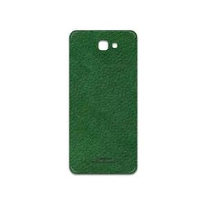 MAHOOT Green-Leather Cover Sticker for Samsung Galaxy J7 Prime