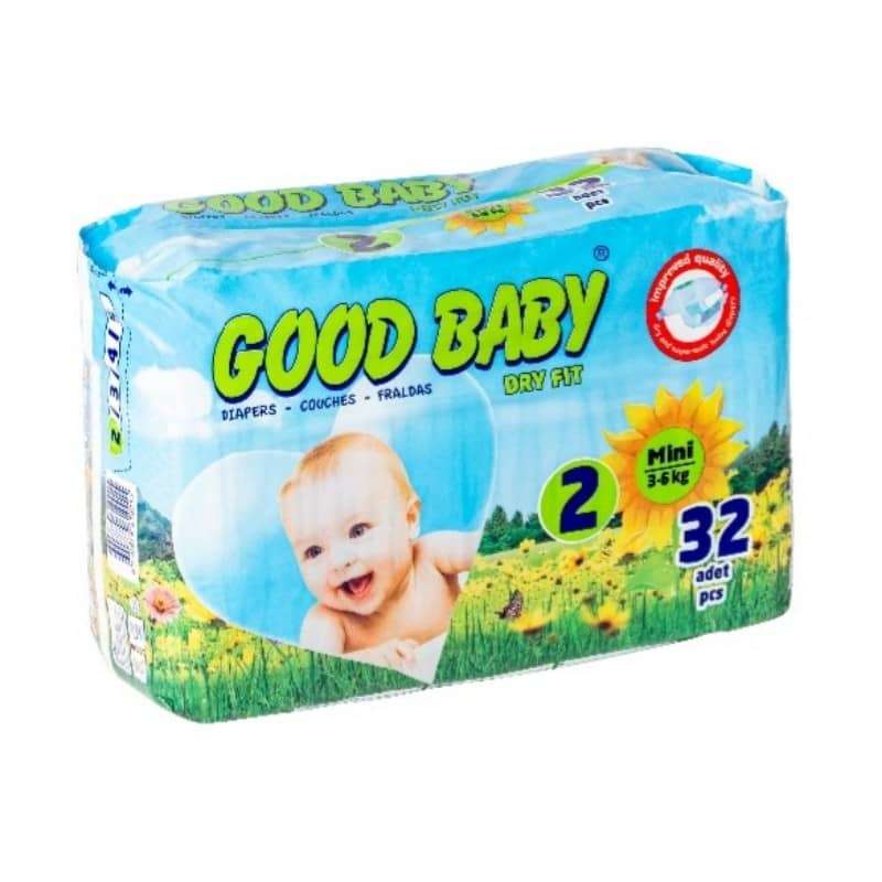 پوشک بچه Good Baby بسته 32 عددی