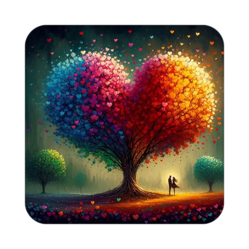 زیر لیوانی کاکتی مدل عاشقانه کد mp11751