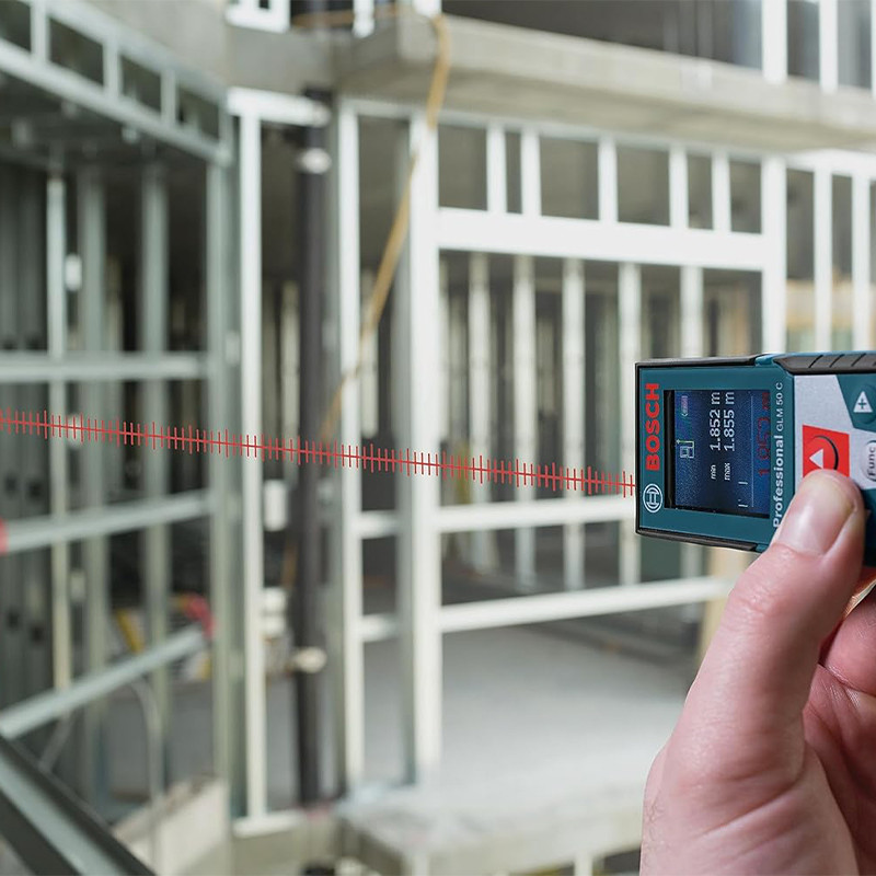 متر لیزری بوش مدل فوق هوشمند GLM 50 C Professional