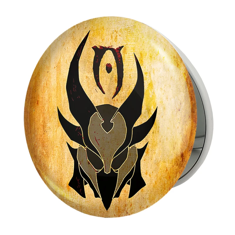 آینه جیبی خندالو طرح بازی اسکایریم (Skyrim) مدل تاشو کد 32764