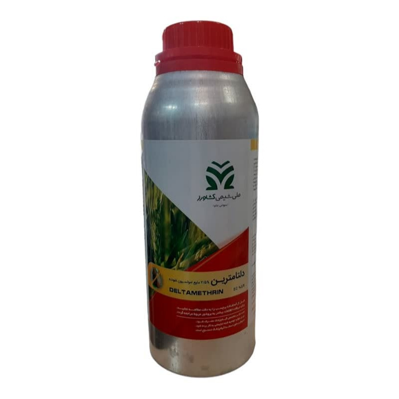 حشره کش دلتامترین ملی شیمی کشاورز مدل دلتامترین حجم 1 لیتر