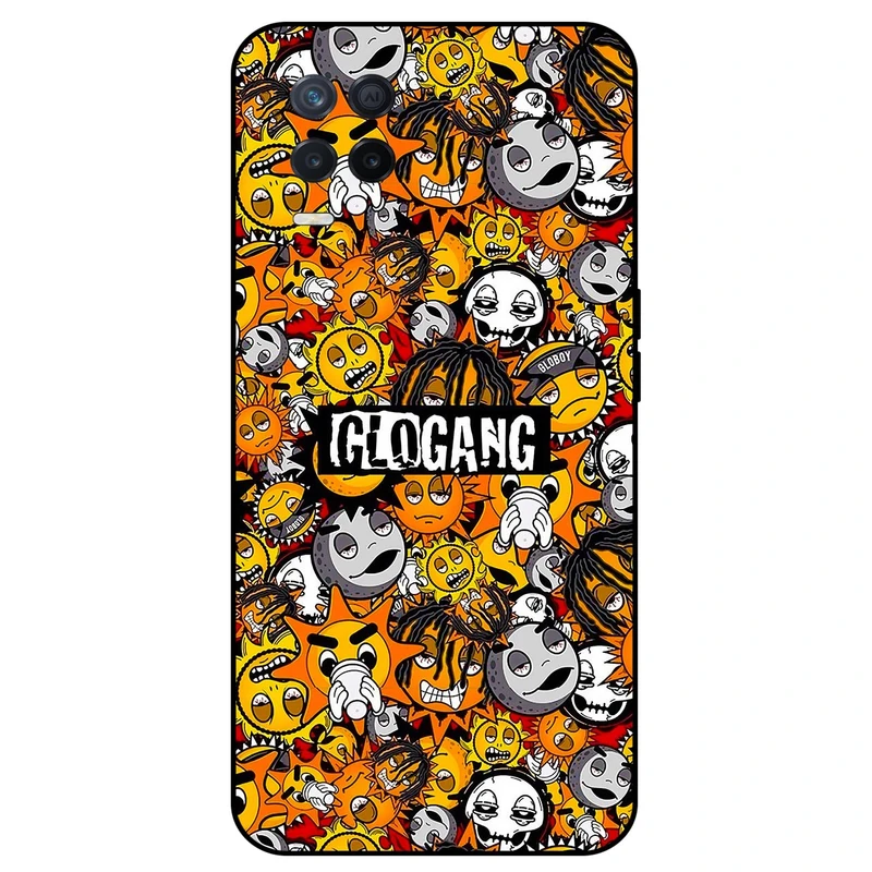 کاور مگافون طرح شکلک مدل 8243 مناسب برای گوشی موبایل ریلمی 8 5G