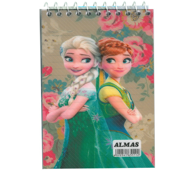 دفتر نقاشی مدل دخترانه کد 50 G01 مجموعه 3 عددی