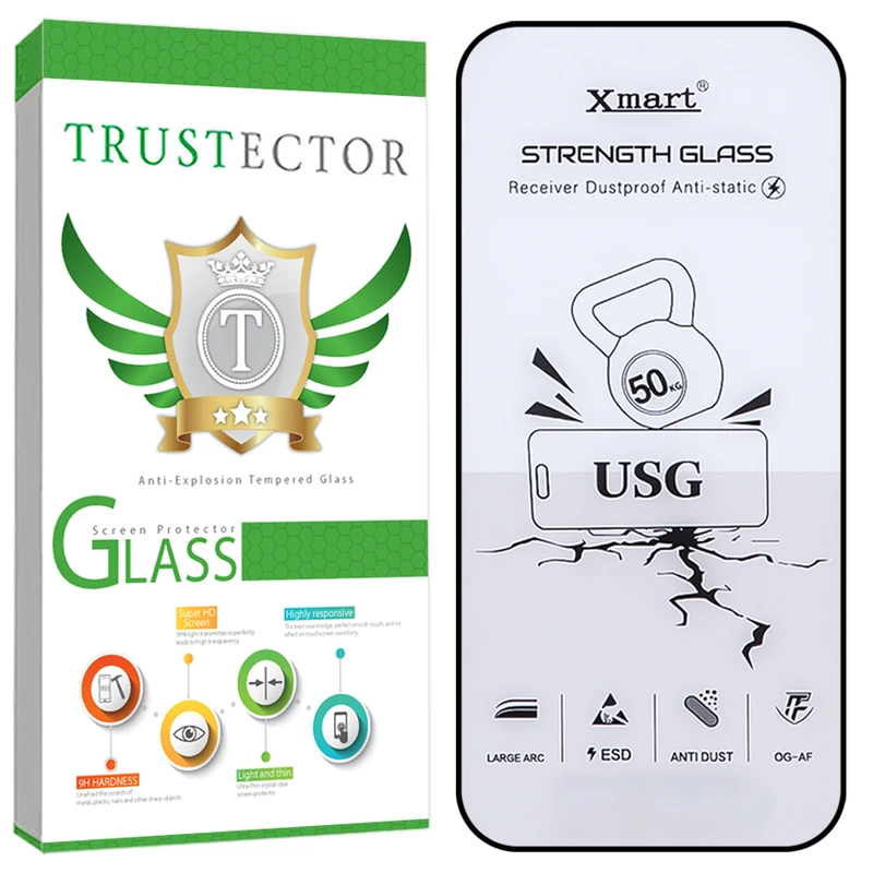 محافظ صفحه نمایش تراستکتور مدل XMTT مناسب برای گوشی موبایل اپل iPhone 14 Pro