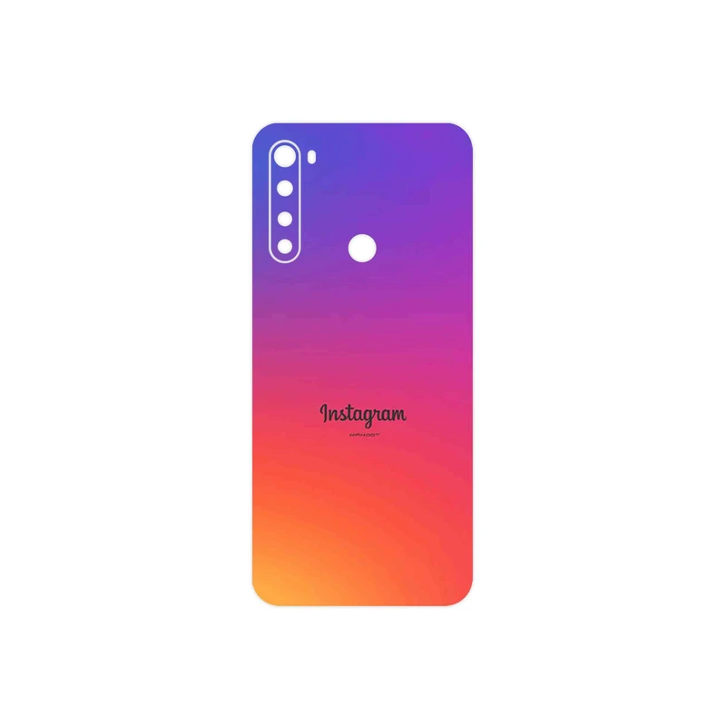 برچسب پوششی ماهوت مدل Instagram مناسب برای گوشی موبایل شیائومی Redmi Note 8T