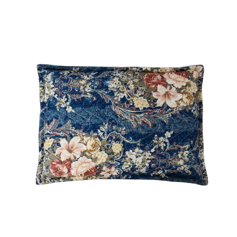 روبالشی طرح گل بسته 2عددی