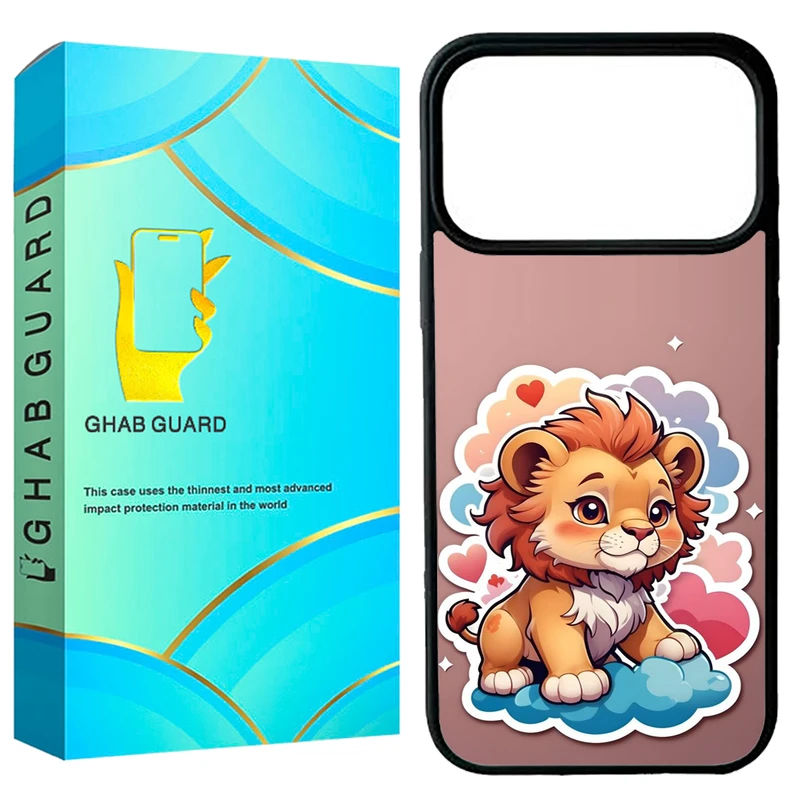 کاور قاب گارد طرح بچه شیر مدل G17PM مناسب برای گوشی موبایل اپل iPhone 17 Pro Max