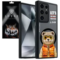 کاور لوکسار مدل Teady Bear مناسب برای گوشی موبایل سامسونگ Galaxy S24 Ultra