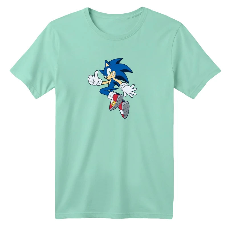 تی شرت آستین کوتاه بچگانه مدل سونیک کد 04