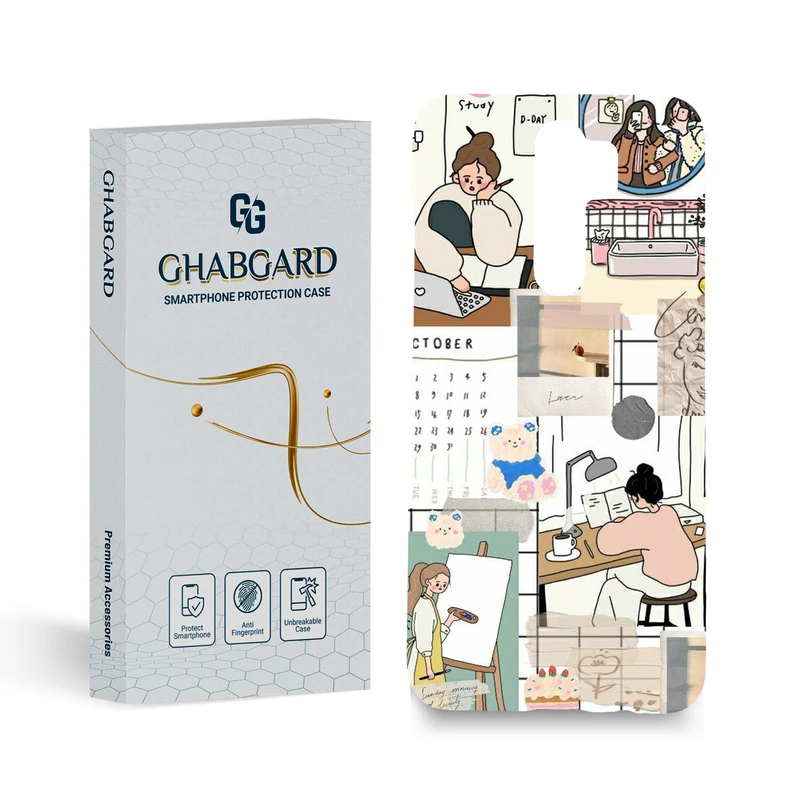 کاور قاب گارد مدل دخترانه مناسب برای گوشی موبایل شیائومی Redmi Note 8 Pro