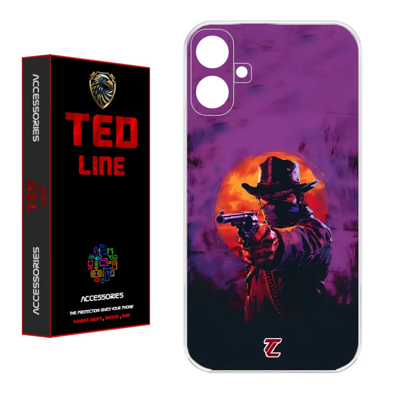 کاور تدلاین طرح رد دد ریدمپشن کد 1195 مناسب برای گوشی موبایل سامسونگ Galaxy A06