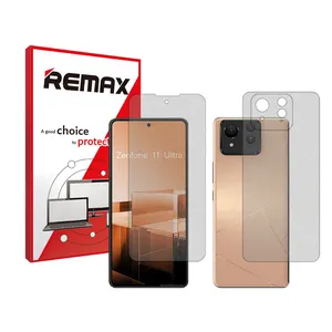Remax Resistant model matte screen protector suitable for the Asus Zenfone 11 Ultra mobile phone along with the back protector
