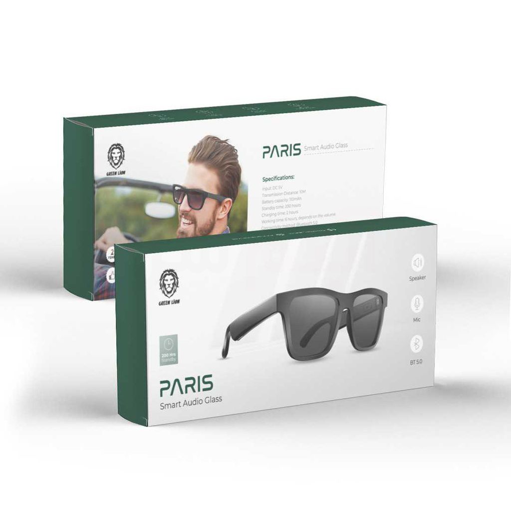 عینک هوشمند گرین لاین مدل Paris Smart audio Glass -  - 5