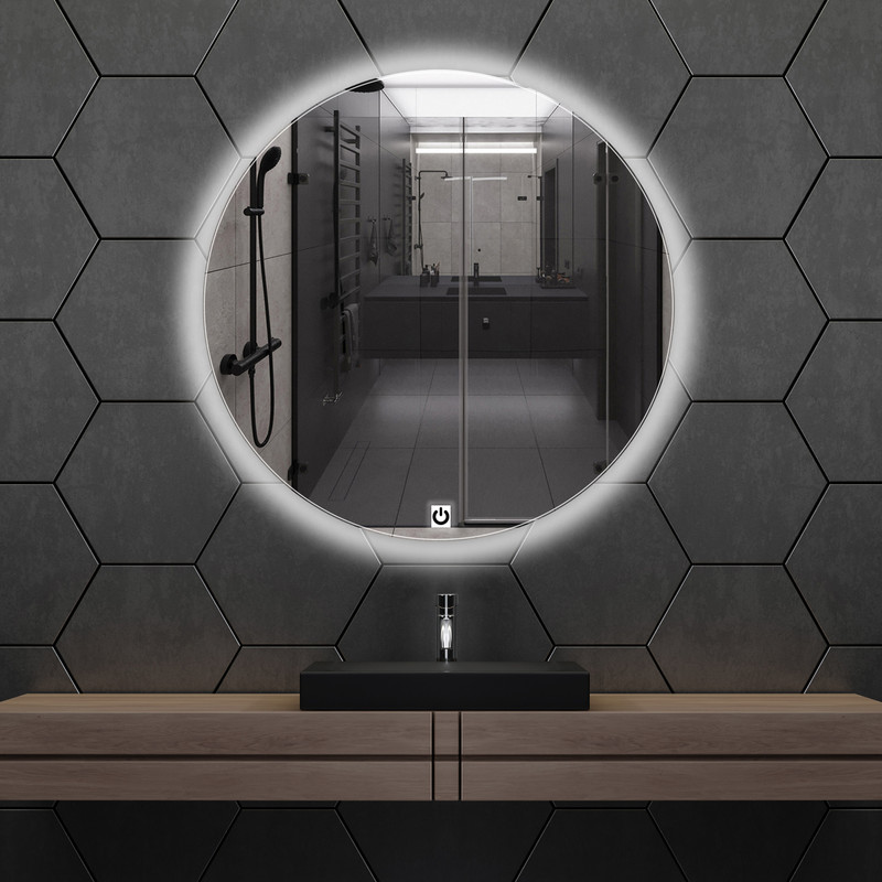 آینه لمسی دلفین مدل NQ-50 آینه لمسی دلفین مدل NQ-50