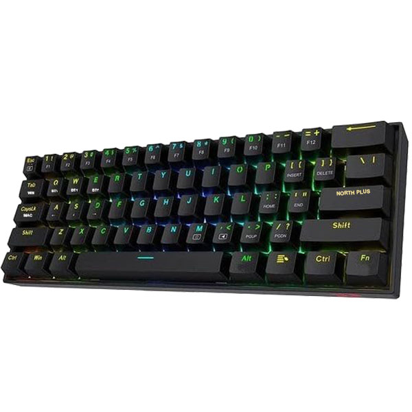کیبورد مخصوص بازی نورث پلاس مدل KEYBOARD PHANTOM K301