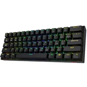 کیبورد مخصوص بازی نورث پلاس مدل  PHANTOM K401