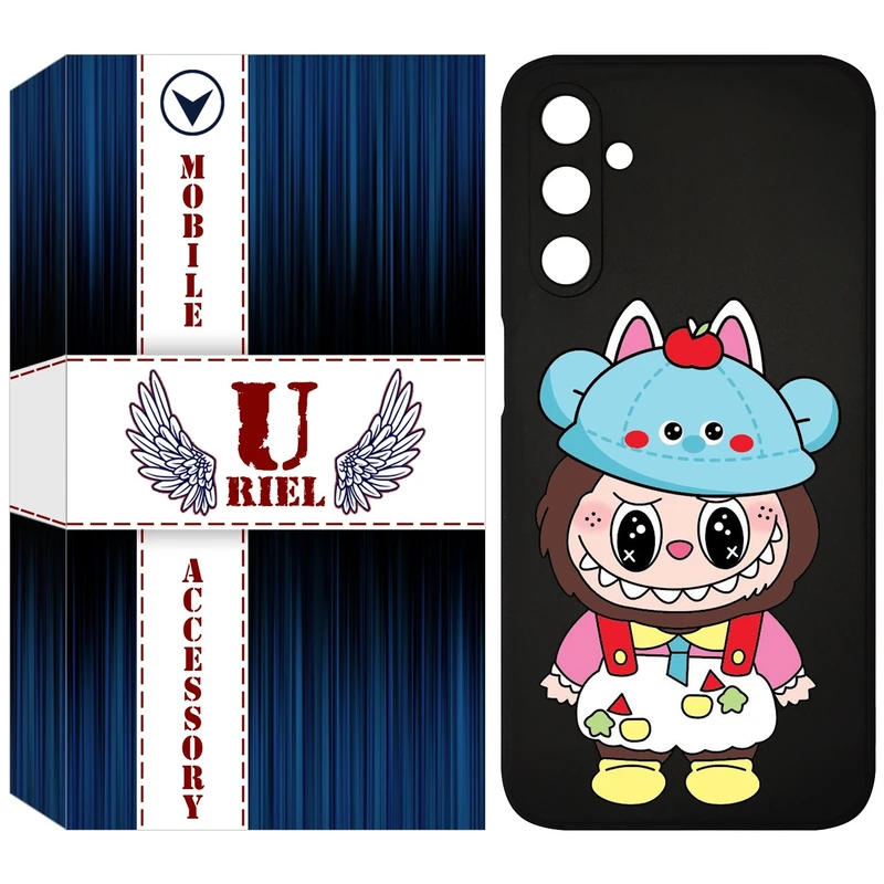 کاور یوریل مدل KSH کد 123 طرح عروسک لبوبو مناسب برای گوشی موبایل سامسونگ Galaxy A24