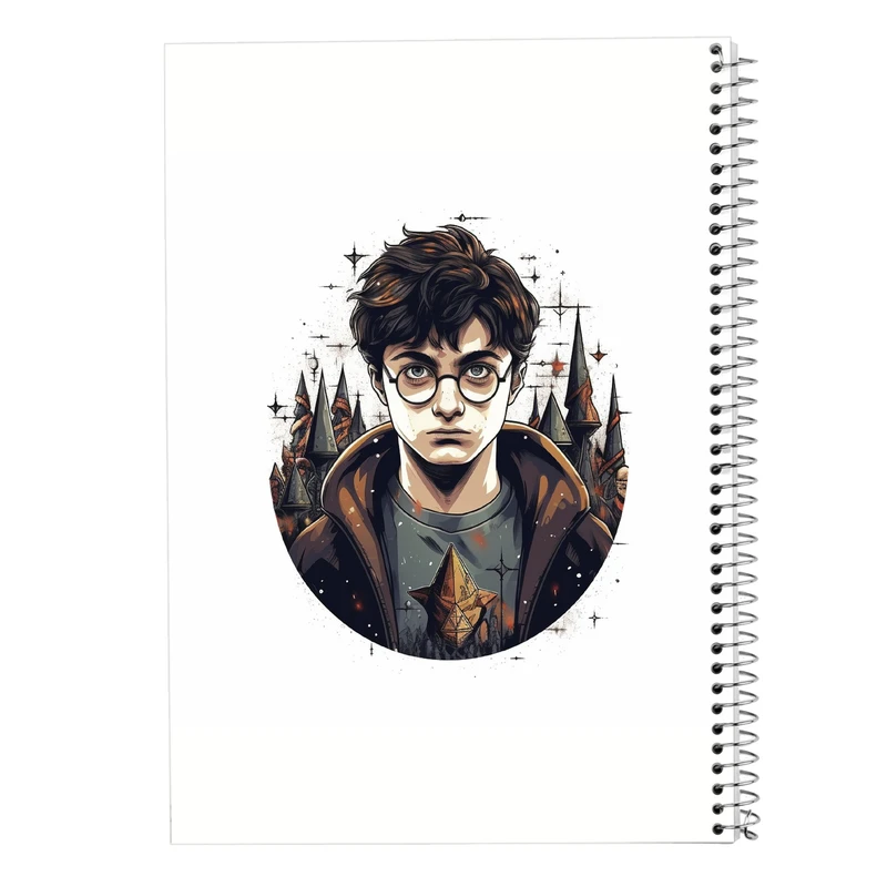 دفتر مشق 100 برگ مدوپد مدل هری پاتر harrypotter کد DF10209