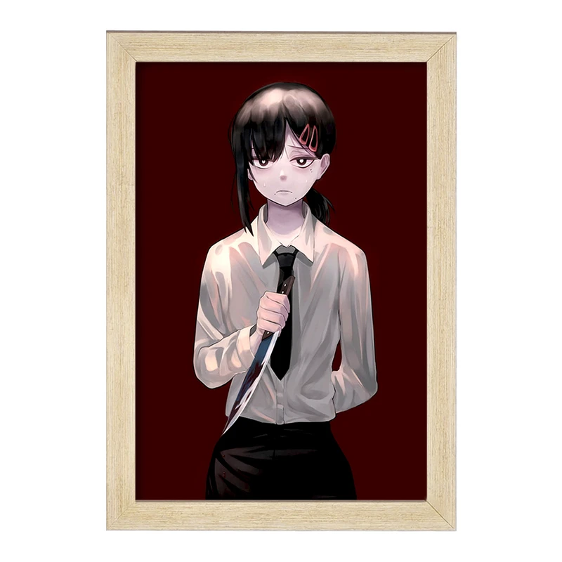 تابلو خندالو مدل ریزه انیمه مرد اره ای Chainsaw Man  کد 17891