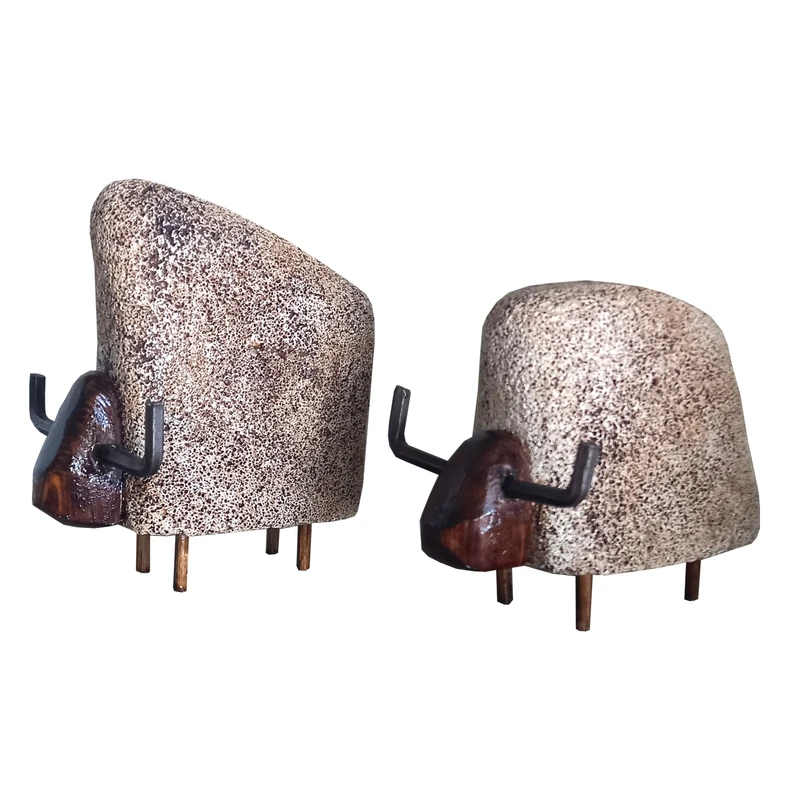 مجسمه طرح حیوان مدل P.G.062 مجموعه دو عددی