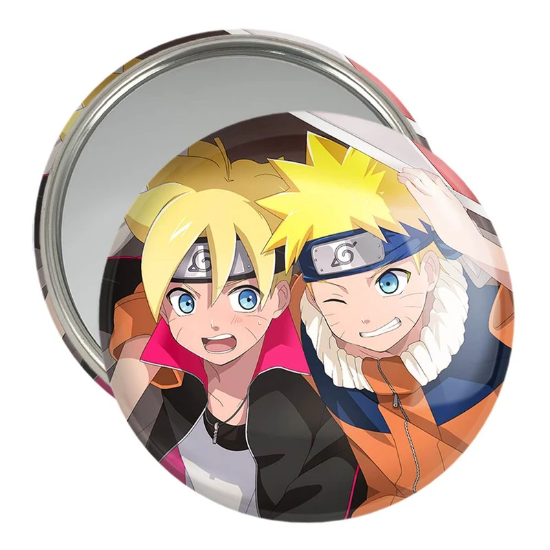 آینه جیبی خندالو مدل بوروتو و ناروتو انیمه بوروتو Boruto  کد 13124