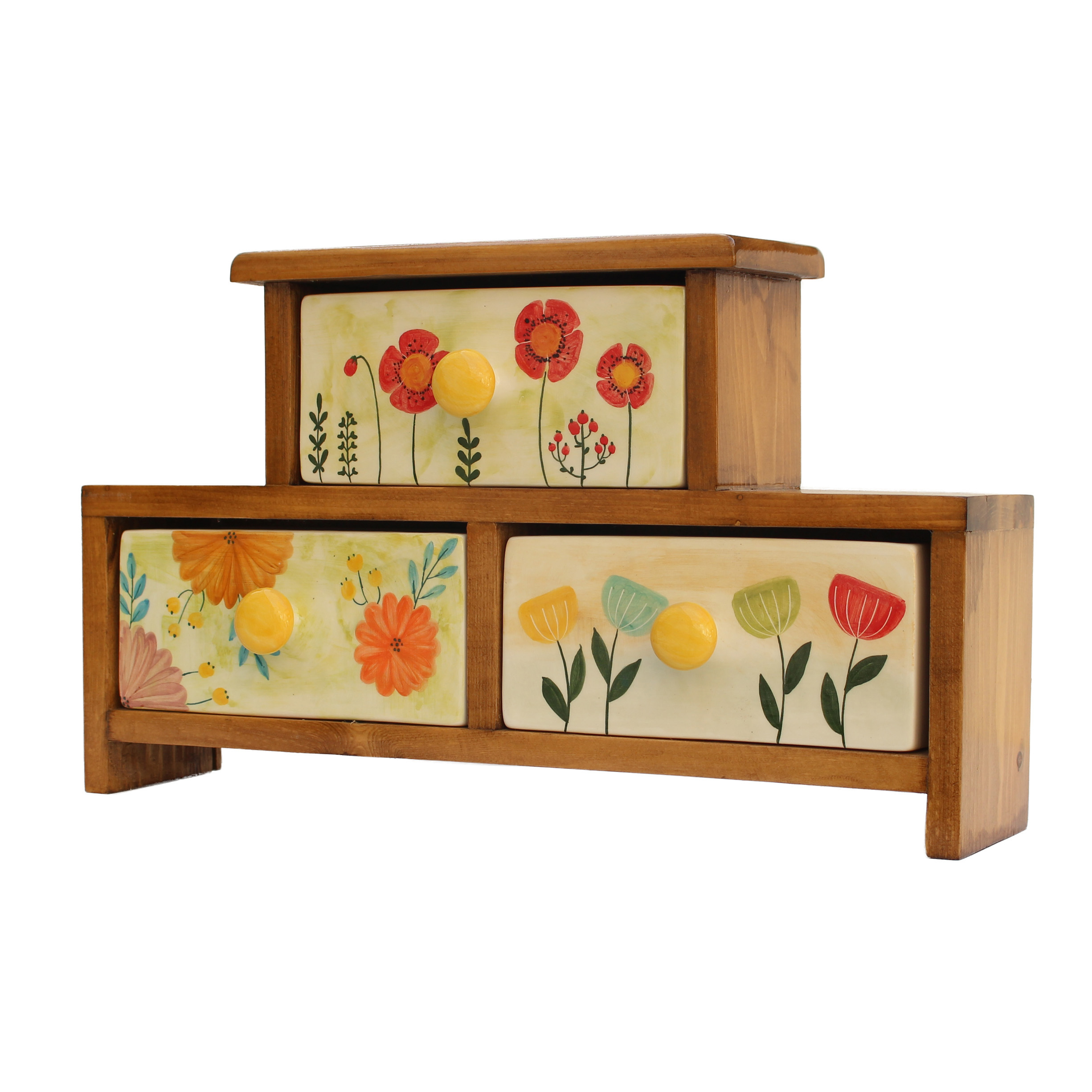 ست جا ادویه 3 پارچه مدل هرمی