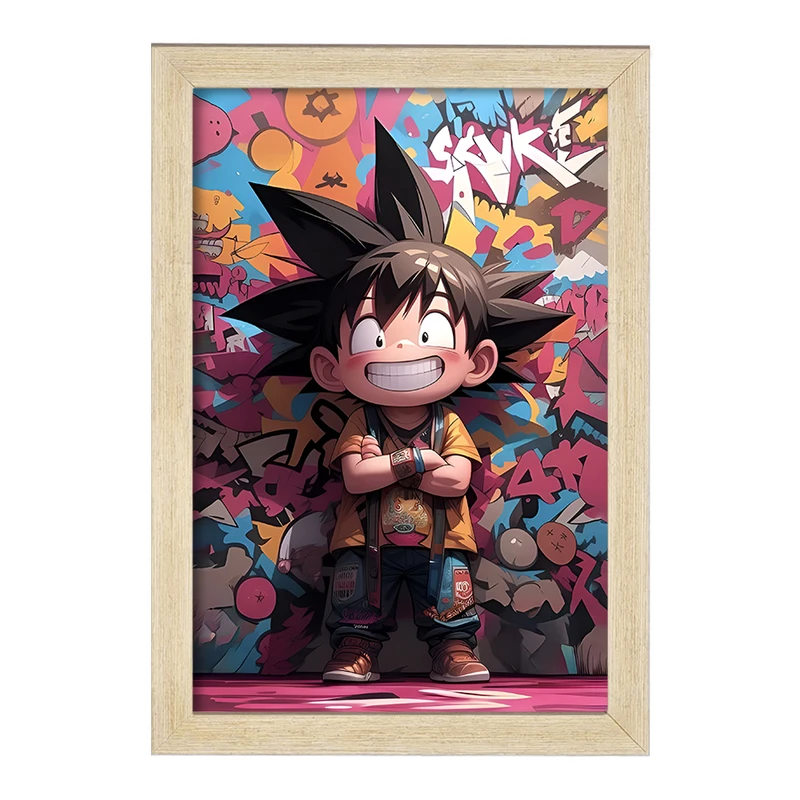 تابلو خندالو مدل انیمه دراگون بال (Dragon Ball) کد F12019