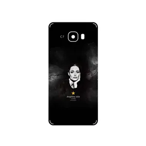 MAHOOT Angelina Jolie Cover Sticker for Samsung Galaxy C7