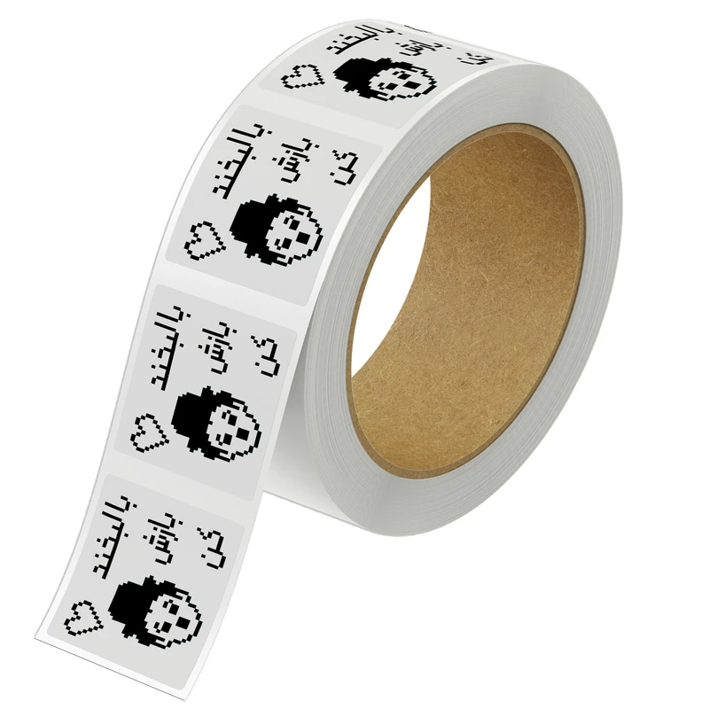 برچسب مدل تشکر از خرید طرح با لبخند باز کن کد Jm