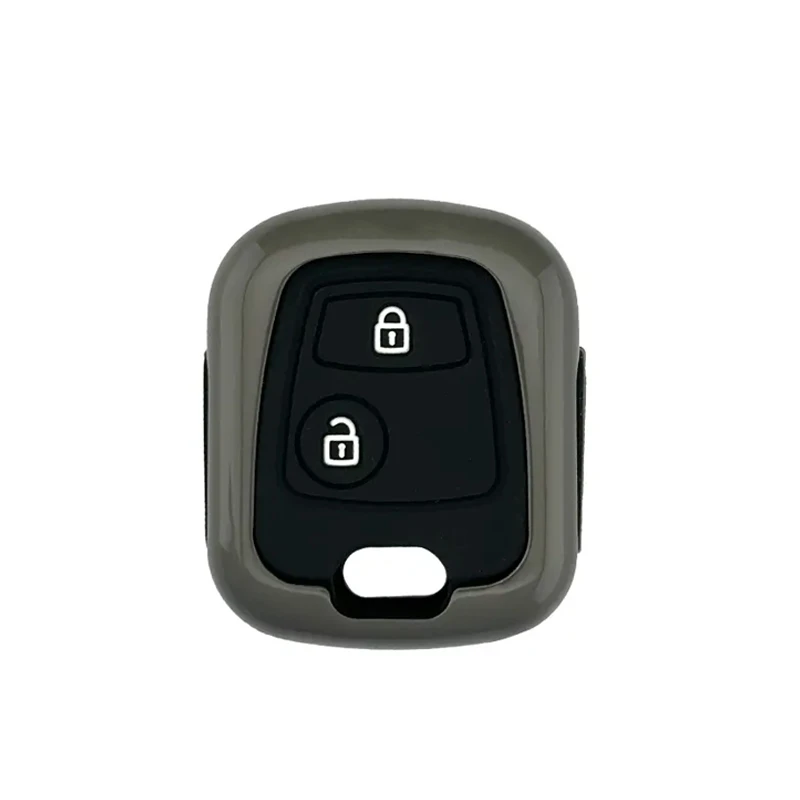 کاور ریموت و سوئیچ خودرو کالانیکس مدل COV-RNA-10401 طرح فلزی مناسب برای رانا