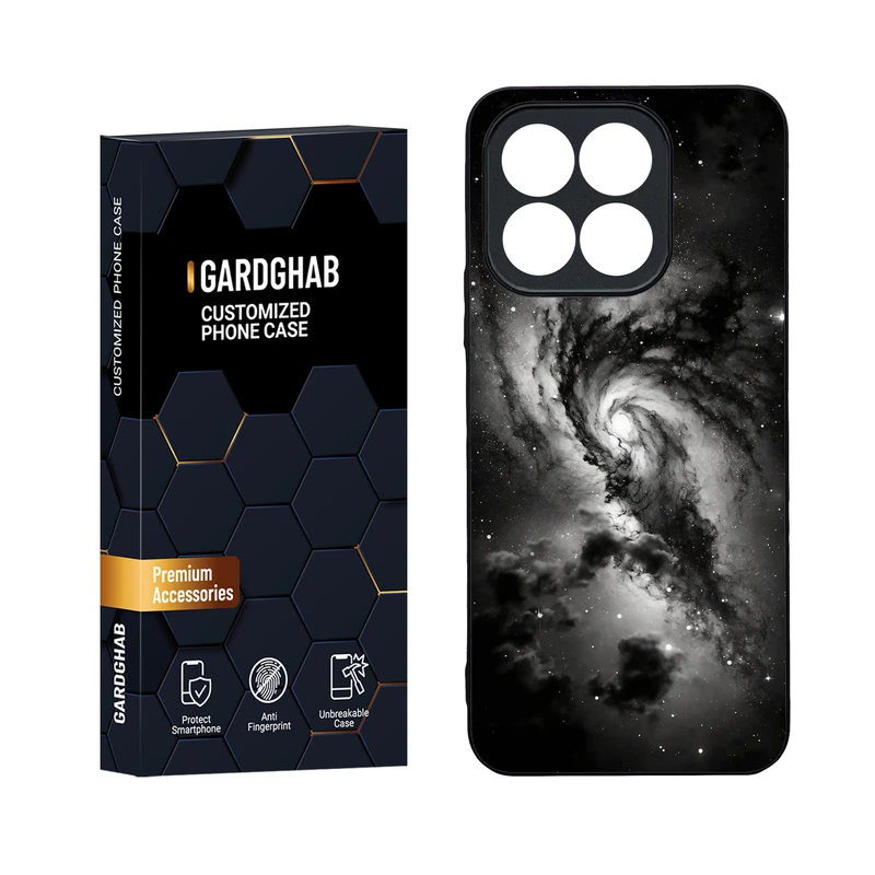 کاور گارد قاب مدل دورژله ای پشت گلس پسرانه مناسب برای گوشی موبایل آنر Honor X6b 4G