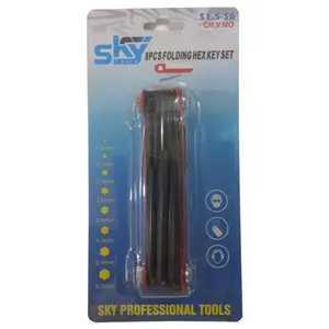 آلن شش گوش اسکای کد DTN-08  مجموعه 8 عددی