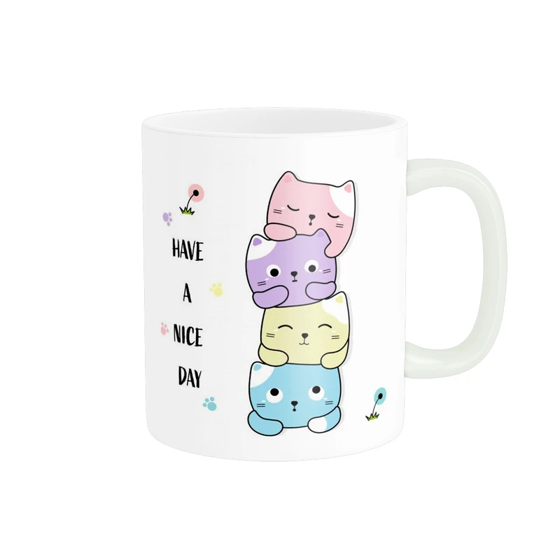 ماگ پاد آفرین طرح کارتونی کد 5399