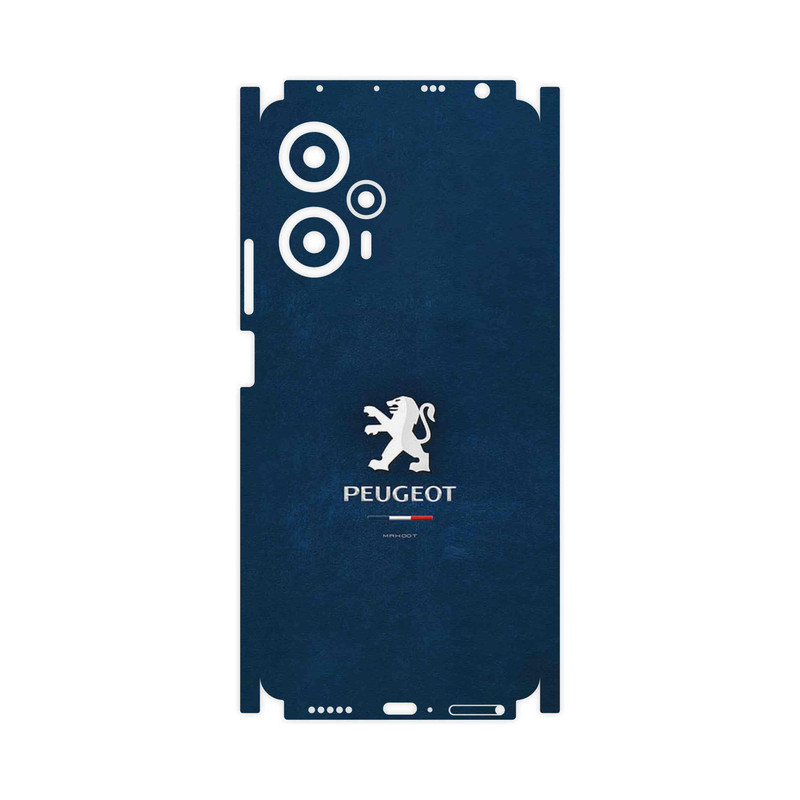 برچسب پوششی ماهوت مدل Peugeot_Logo-FullSkin مناسب برای گوشی موبایل شیائومی Poco F5