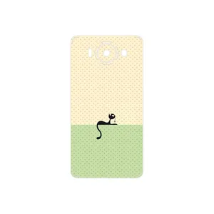 MAHOOT Minimal Internet Cat Icon Cover Sticker for Microsoft Lumia 950