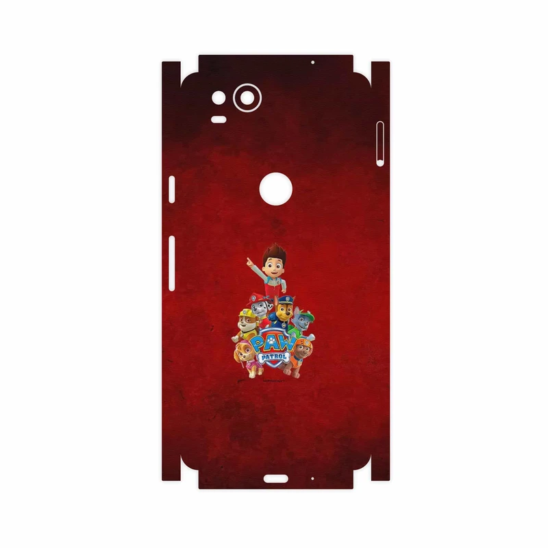 برچسب پوششی ماهوت مدل Paw Patrol-FullSkin مناسب برای گوشی موبایل گوگل Pixel 2