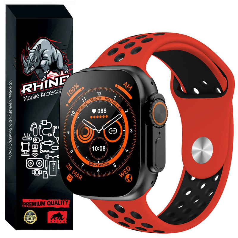 بند راینو مدل Sport مناسب برای ساعت هوشمند T800 ultra