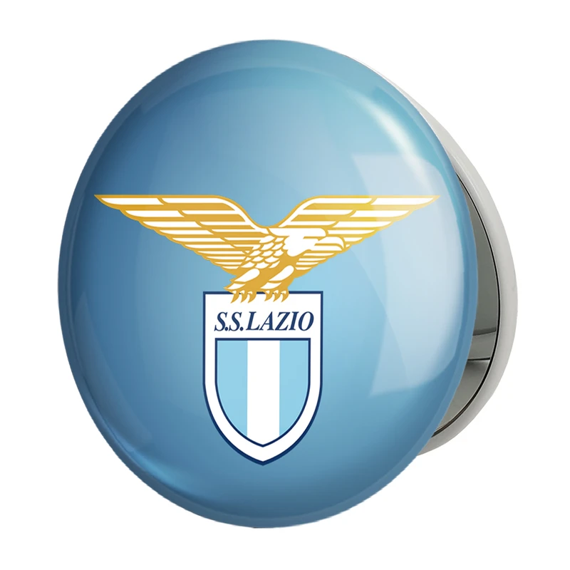 آینه جیبی خندالو طرح باشگاه لاتزیو S.S. Lazio مدل تاشو کد 2012 